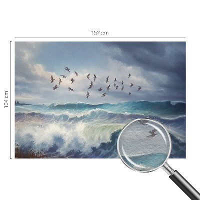 Papier peint panoramique haut de gamme Morské vlny