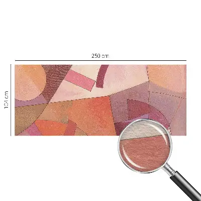 Papier peint photo grand format pour le mur formes colorées