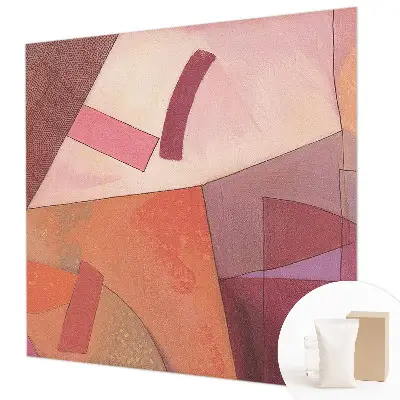 Papier peint photo grand format pour le mur formes colorées
