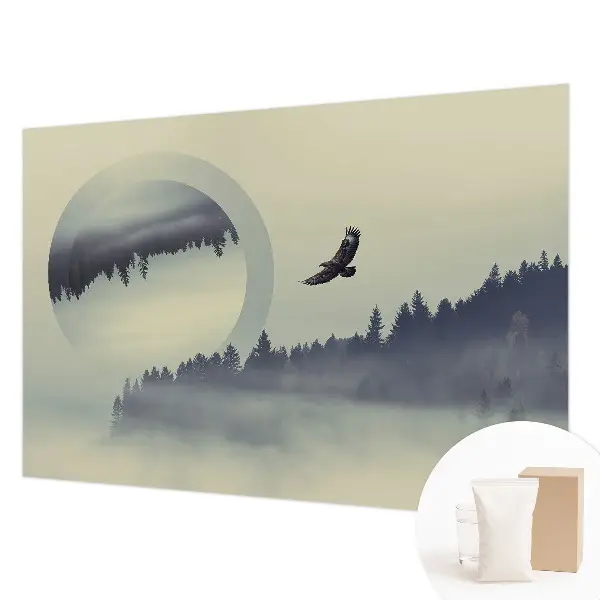 Papier peint intissé paysage forestier