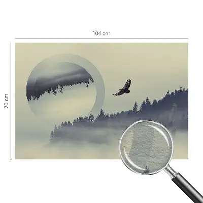 Papier peint intissé paysage forestier