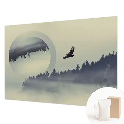 Papier peint intissé paysage forestier