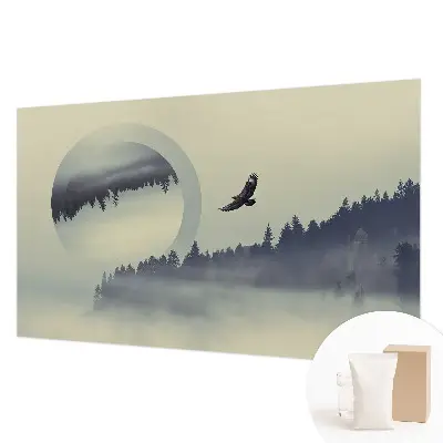 Papier peint intissé paysage forestier