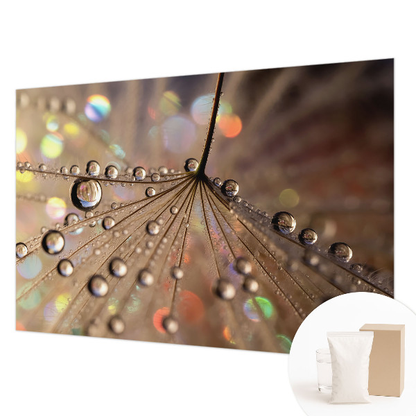 Papier peint panoramique intissé moderne Perlové kvapky