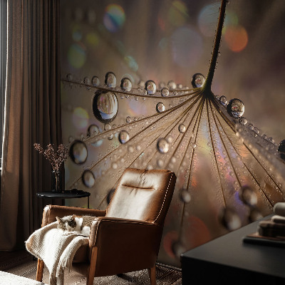 Papier peint panoramique intissé moderne Perlové kvapky