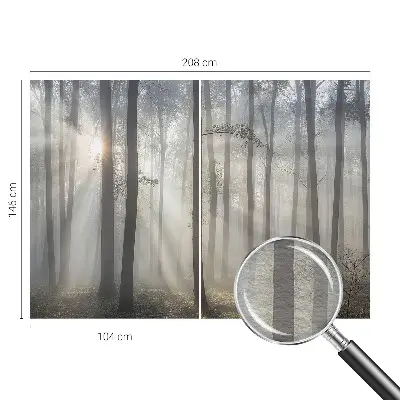 Papier peint photo grand format pour le mur Forêt éthérée