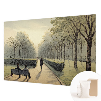 Poster mural panoramique avec motif « Parkový pokoj »