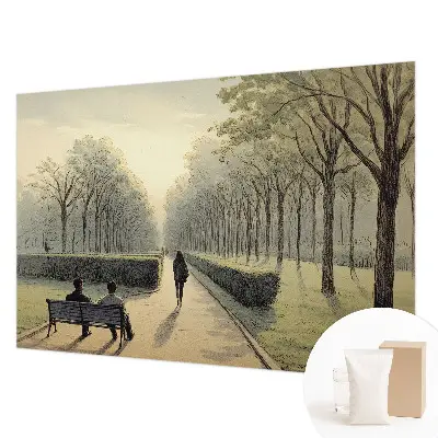 Papier peint photo sur tissu non tissé Parc de paix