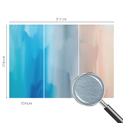 Papier peint chambre moderne Farebná abstrakcia