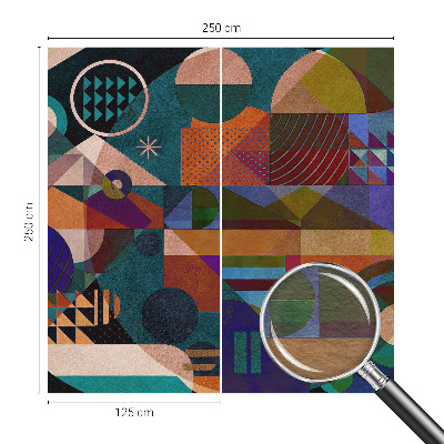 Tapisserie panoramique Geometrické umenie