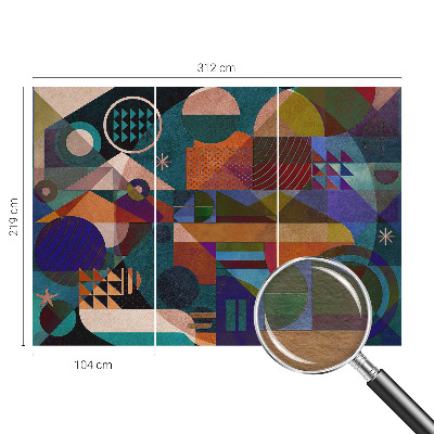 Tapisserie panoramique Geometrické umenie