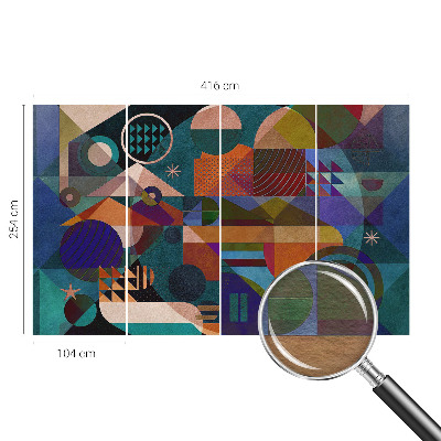 Tapisserie panoramique Geometrické umenie