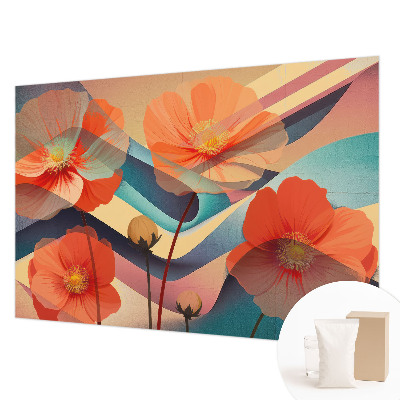 Papier peint panoramique sur mesure avec le motif 