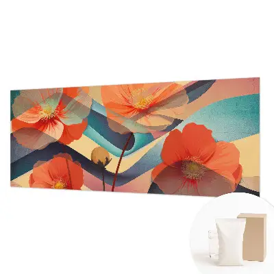 Papier peint photo grand format pour le mur Fleurs des sens