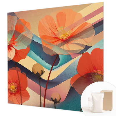 Papier peint panoramique sur mesure avec le motif 