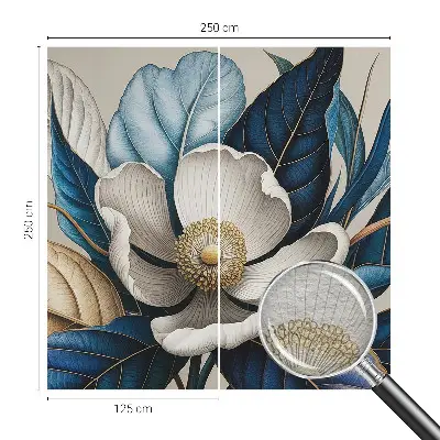 Papier peint photographique intissé Fleurs élégantes