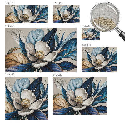 Papier peint panoramique chambre Elegantná flóra