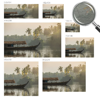 Papier peint panoramique chambre Tropický raj