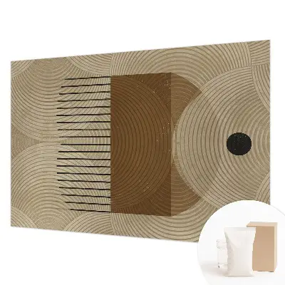 Papier peint photographique sur tissu non tissé Géométrie de l'harmonie