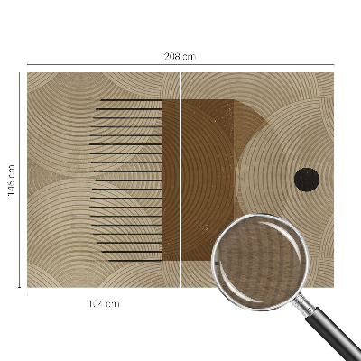 Papier peint panoramique enfant Geometria harmónie