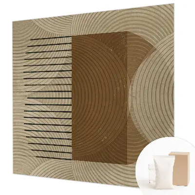 Papier peint photographique sur tissu non tissé Géométrie de l'harmonie