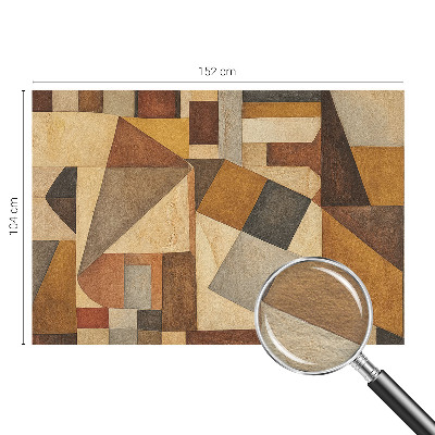 Papier peint panoramique de haute qualité Geometrická abstrakcia