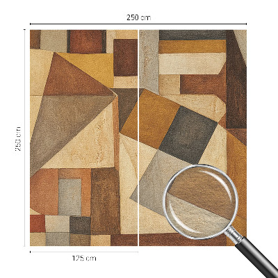 Papier peint panoramique de haute qualité Geometrická abstrakcia