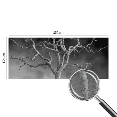 Papier peint photo grand format pour le mur Arbre brumeux