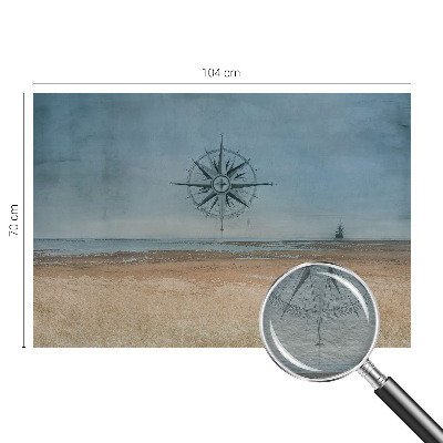 Papier peint panoramique facile à poser avec un motif d'aventures maritimes