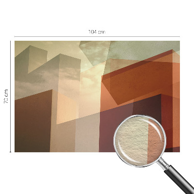 Papier peint panoramique intissé moderne Abstraktné tvary