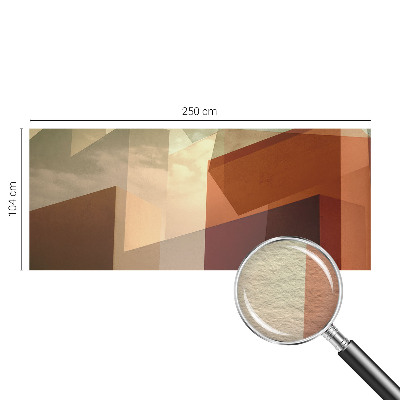 Papier peint panoramique intissé moderne Abstraktné tvary