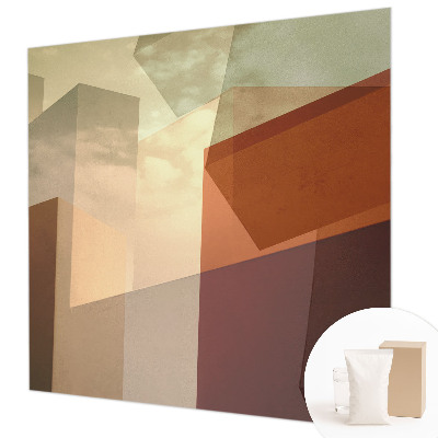 Papier peint panoramique intissé moderne Abstraktné tvary