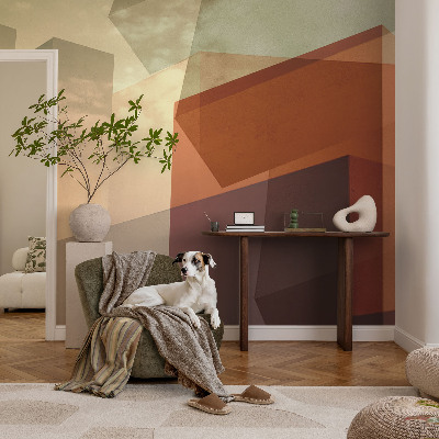 Papier peint panoramique intissé moderne Abstraktné tvary