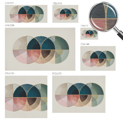 Papier peint photographique Geometrická elegancia