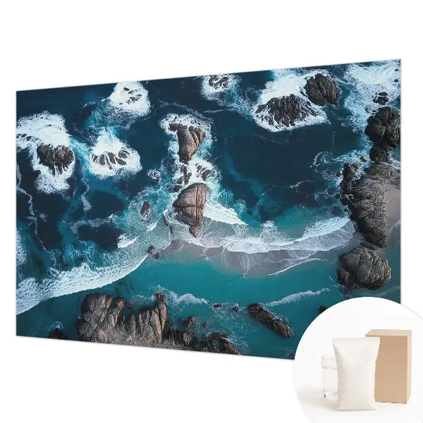 Papier peint photographique intissé vagues océaniques