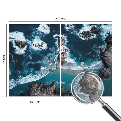 Décoration murale panoramique intissé Oceánske vlny