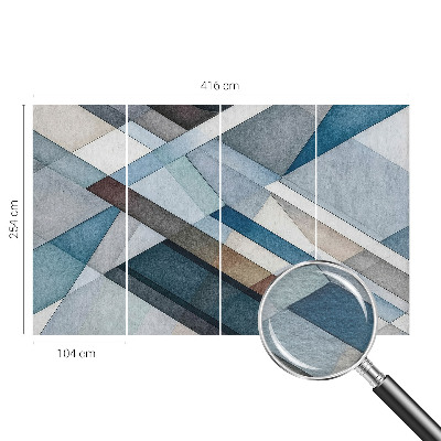 Tapisserie murale Abstraktná geometria