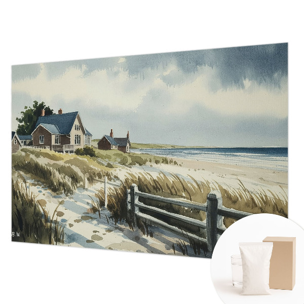Papier peint photo avec un motif de dunes de plage