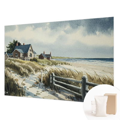 Papier peint photo avec un motif de dunes de plage