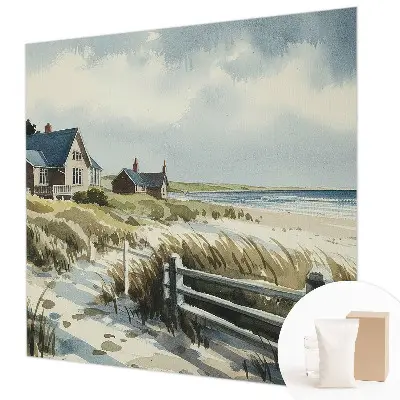 Papier peint photo grand format pour le mur dunes de plage