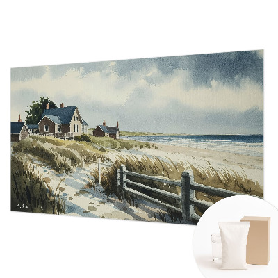Papier peint photo avec un motif de dunes de plage