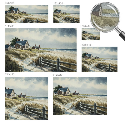 Papier peint photo Plážové duny