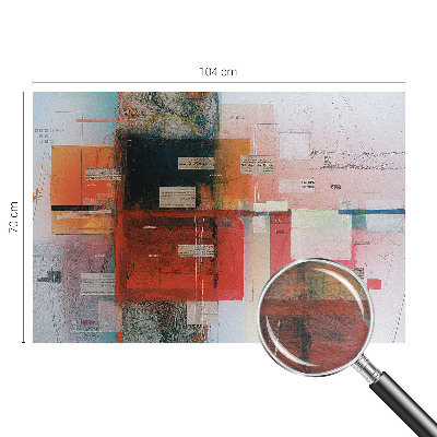 Poster mural panoramique Abstraktná kompozícia