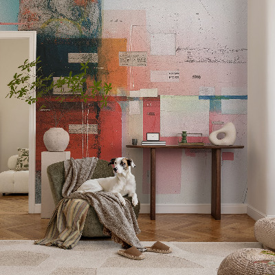 Poster mural panoramique Abstraktná kompozícia