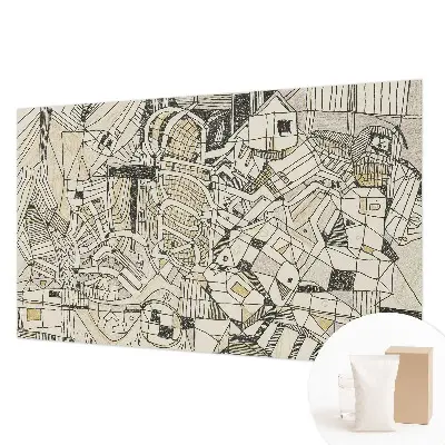 Papier peint photo grand format pour le mur Abstraction géométrique