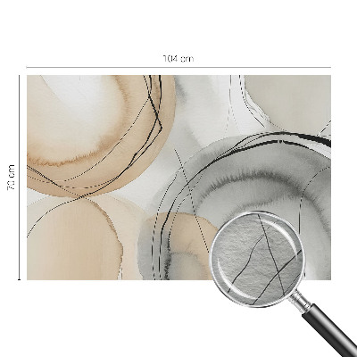 Papier peint chambre moderne Geometrická harmónia