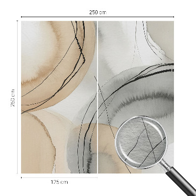 Papier peint chambre moderne Geometrická harmónia