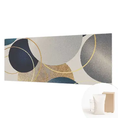 Papier peint photographique sur tissu non tissé Cercles créatifs