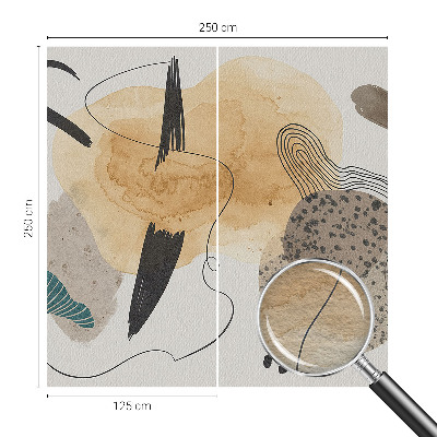 Papier peint panoramique moderne Abstraktná kompozícia