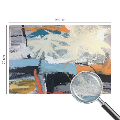 Papier peint panoramique tendance Farebná abstrakcia